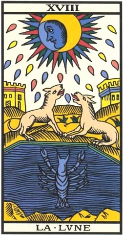 La Lune Dans Le Tarot De Marseille Esteban Frederic