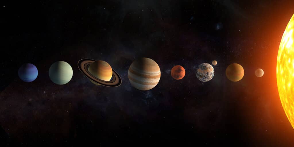 solar system planets set the sun and planets in a 2023 11 27 04 51 12 utc