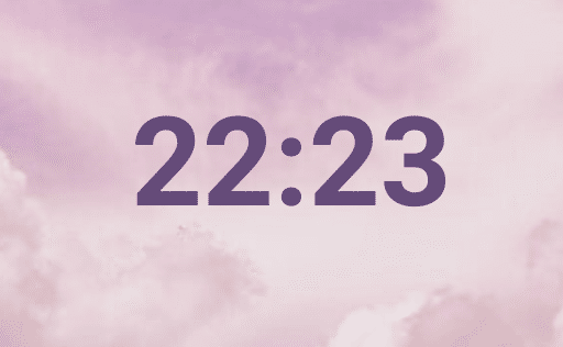 22h23